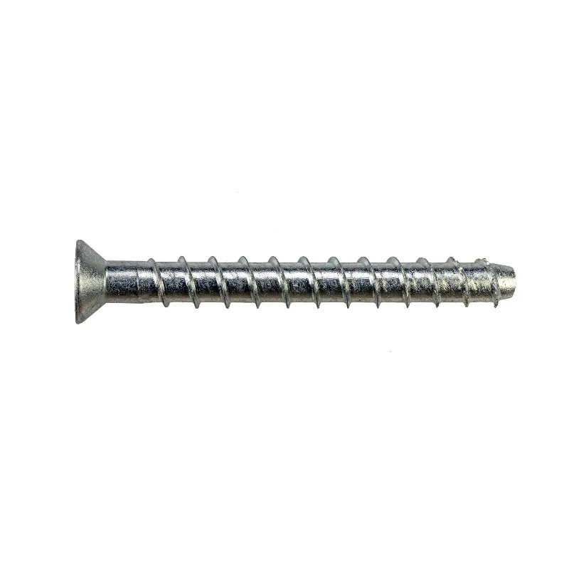 Screws For Durable Joints-1/4" x 1-7/8" Strong-Tie THDB25178CS Countersunk Titen HD Anchor - Zinc, Pkg 100