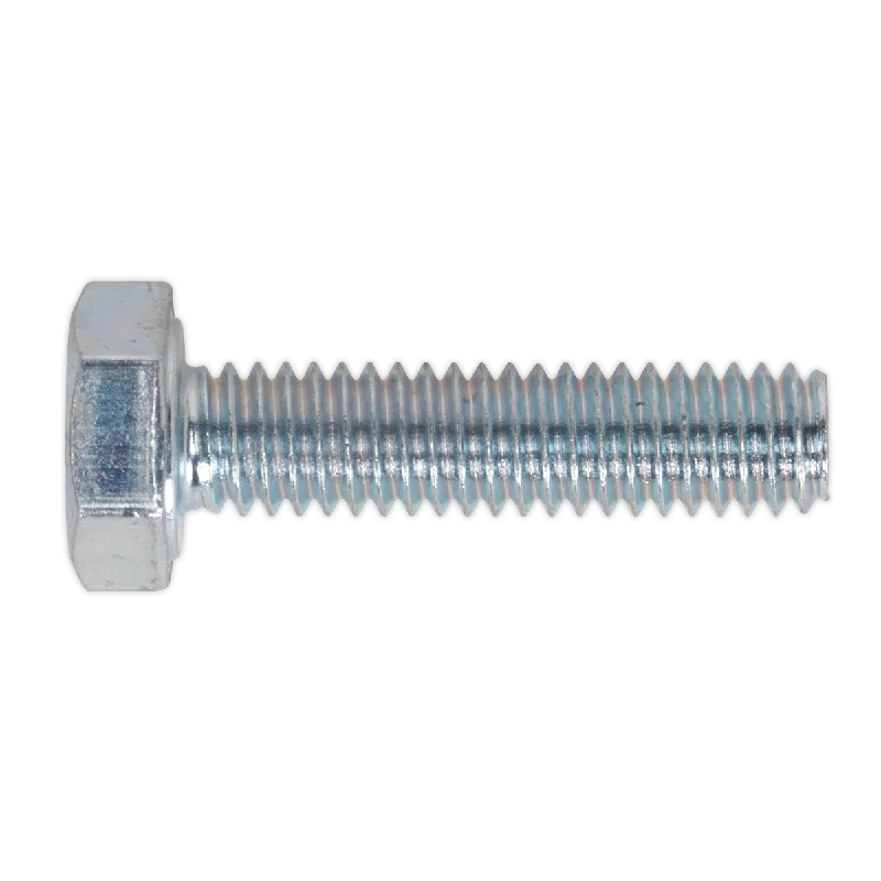 Screws With Cyber Monday Offers-Sealey HT Setscrew M4 x 10mm 8.8 Zinc Pack of 50