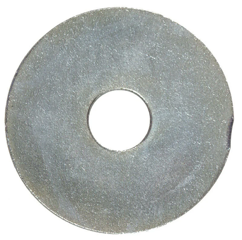 Washers For Deck Construction-Hillman Steel 1/8 in. Fender Washer 6 pk (Pack of 10)