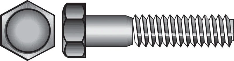 Bolts For City Workshops-Hillman 1/4 in. D X 1 in. L Hot Dipped Galvanized Steel Hex Bolt 100 pk