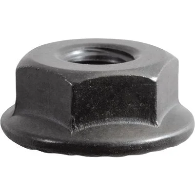 Nuts For Retro Repairs-Auveco # 24436 Hex Flange Spin Lock Nut 10-24. Qty 100.