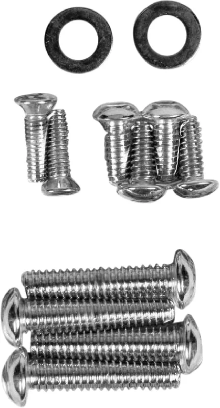 Washers For Collector’s Sets-CHROME SOCKET-HEAD HANDLEBAR LEVER MOUNT/MASTER CYLINDER COVER BOLT KIT KNURLED