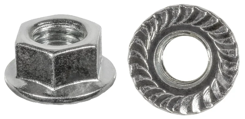 Nuts For Night Visibility-Auveco # 22045 Metric Spin Lock Nut With Serrations, M10-1.5, 15mm Hex. Qty 25.