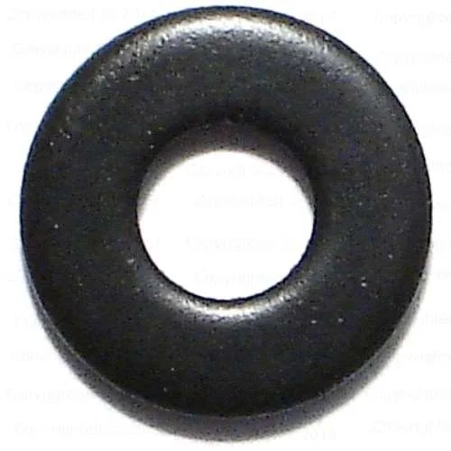 Washers With Galvanized Finish-Flat Washer - Black