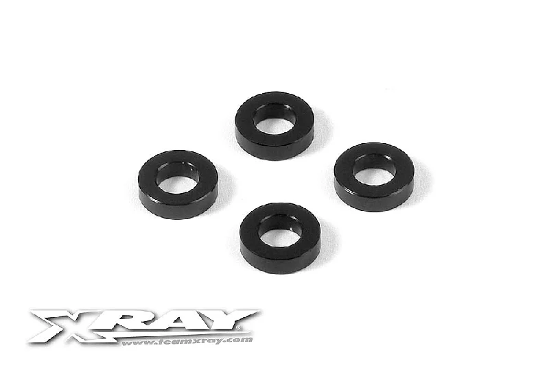 Washers For Customer Favorites-XRAY Alu Shim 4x7.5x2mm (4) - XY353381