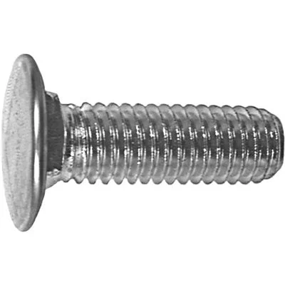 Nuts For Long-Term Use-Auveco # 9356 Bumper Bolt And Hex Lock Nut 7/16"-14 x 1-3/8". Qty 25.