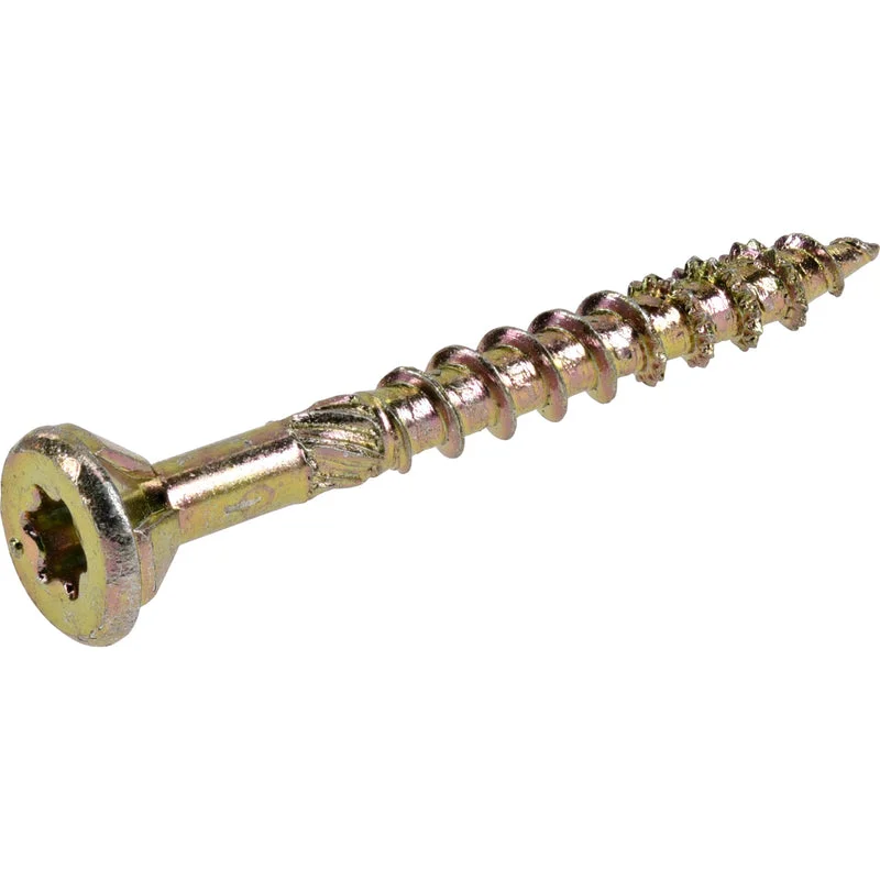 Screws For 80s Style-Hillman Power Pro No. 8  x 1-1/2 in. L Star Wood Screws 1 lb.