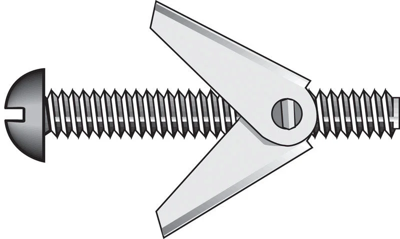 Bolts For Rainy Climates-HILLMAN Fas-N- Tite 1/8 in. D X 3 in. L Truss Steel Toggle Bolt 50 pk