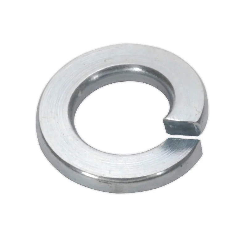 Washers With Anti-Slip Tech-Sealey Spring Washer DIN 127B  M5 Zinc - Pack of 100