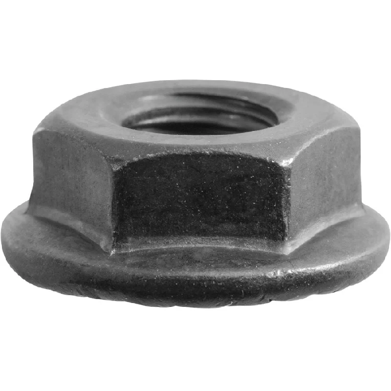 Nuts For Furniture Assembly-Auveco # 24438 Hex Flange Spin Lock Nut 1/4-20. Qty 100.