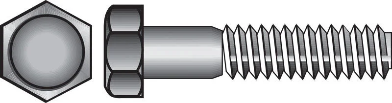 Bolts With Birthday Packs-HILLMAN 1/2 in. D X 11 in. L Zinc Plated Steel Hex Bolt 25 pk