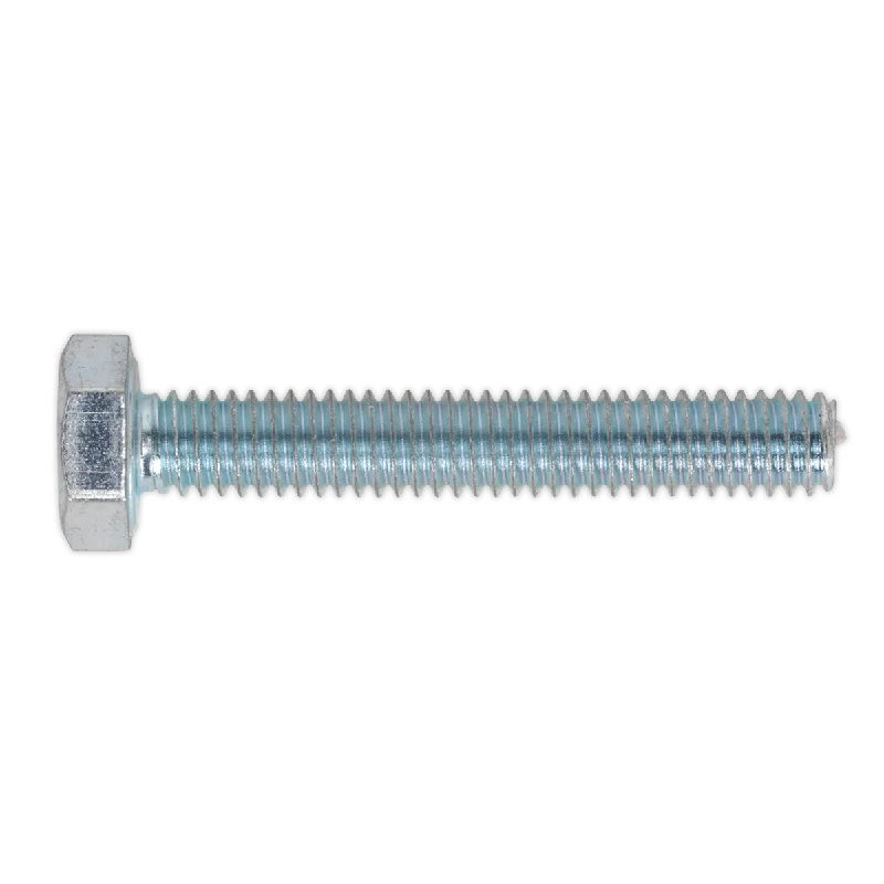 Screws For YouTube Tutorials-Sealey HT Setscrew M4 x 25mm 8.8 Zinc Pack of 50