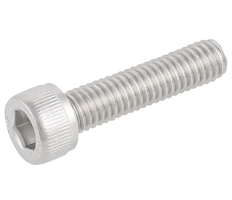 Bolts With Premium Quality-Easyfix Cap Head Socket Screws A2 Stainless Steel M6 x 25mm 50 Pack