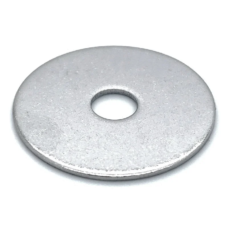 Washers With Retro Design-Fifty (50) 1/4" x 1-1/4" 304 Stainless Steel Fender Washers (BCP563)