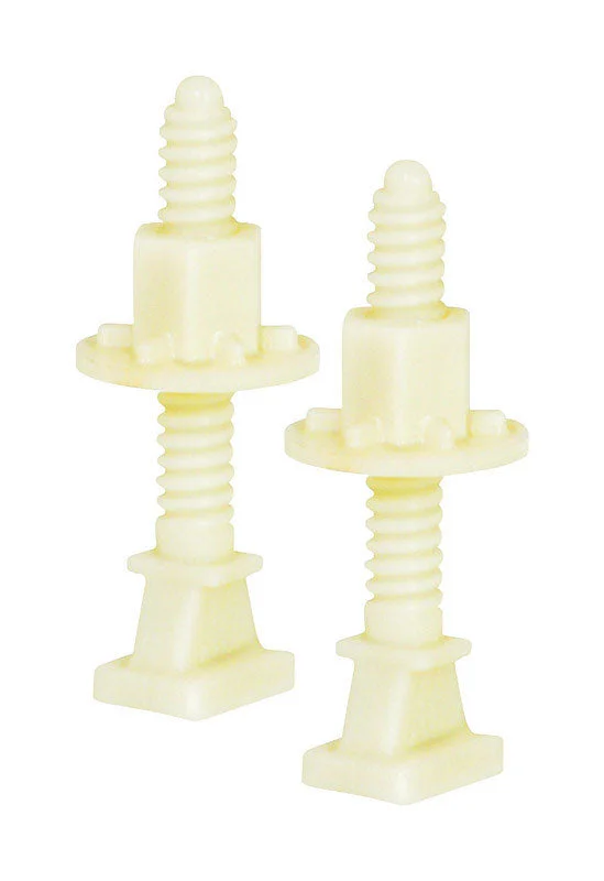 Bolts With Long Shank-Sioux Chief Plumb Perfect Closet Bolts Nylon