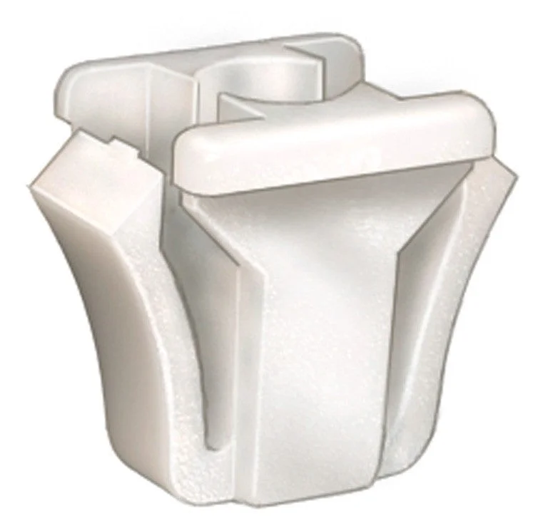 Nuts With Smooth Finish-Auveco # 11245 Plastic Nut - GM. Qty 50.