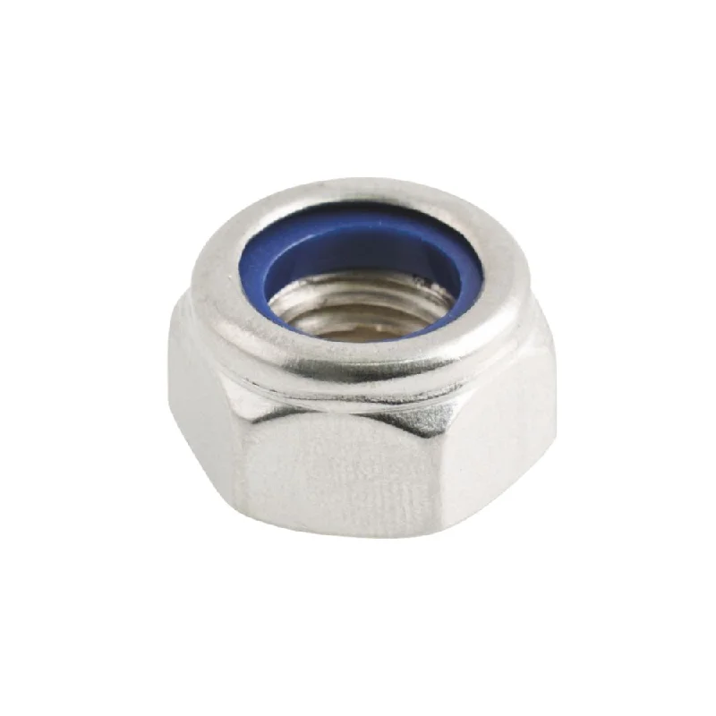 Nuts With Classic Build-Easyfix A2 Stainless Steel Nylon Lock Nuts M12 100 Pack