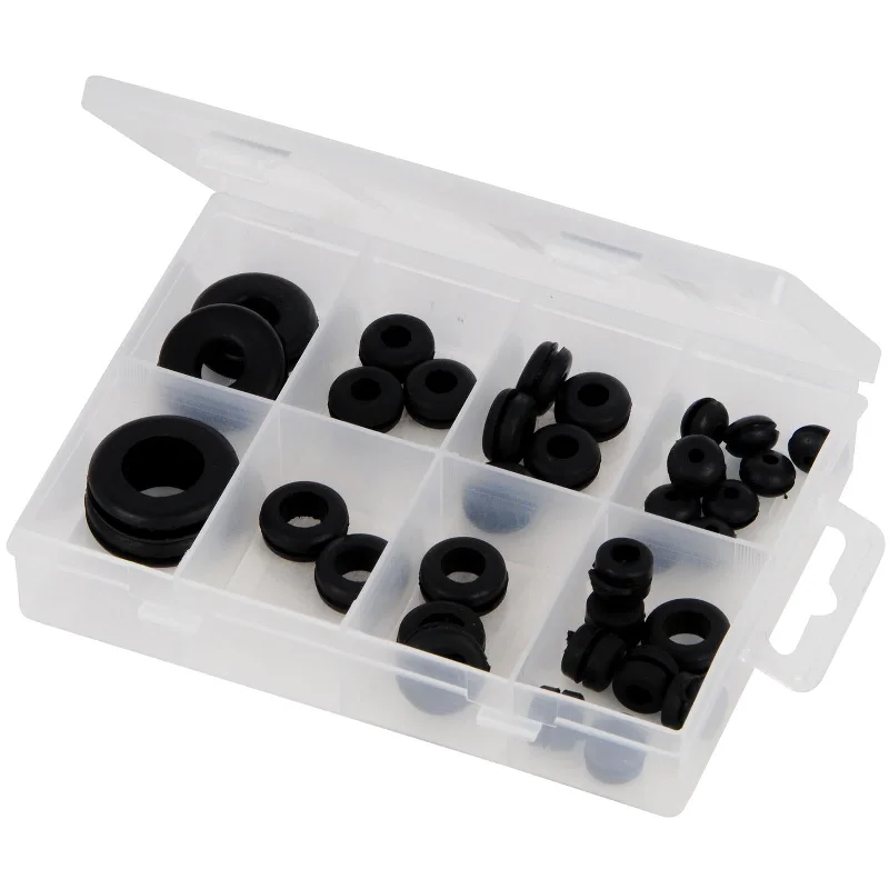 Washers For Casual Repairs-Fixman 35 Piece Rubber Grommets Pack