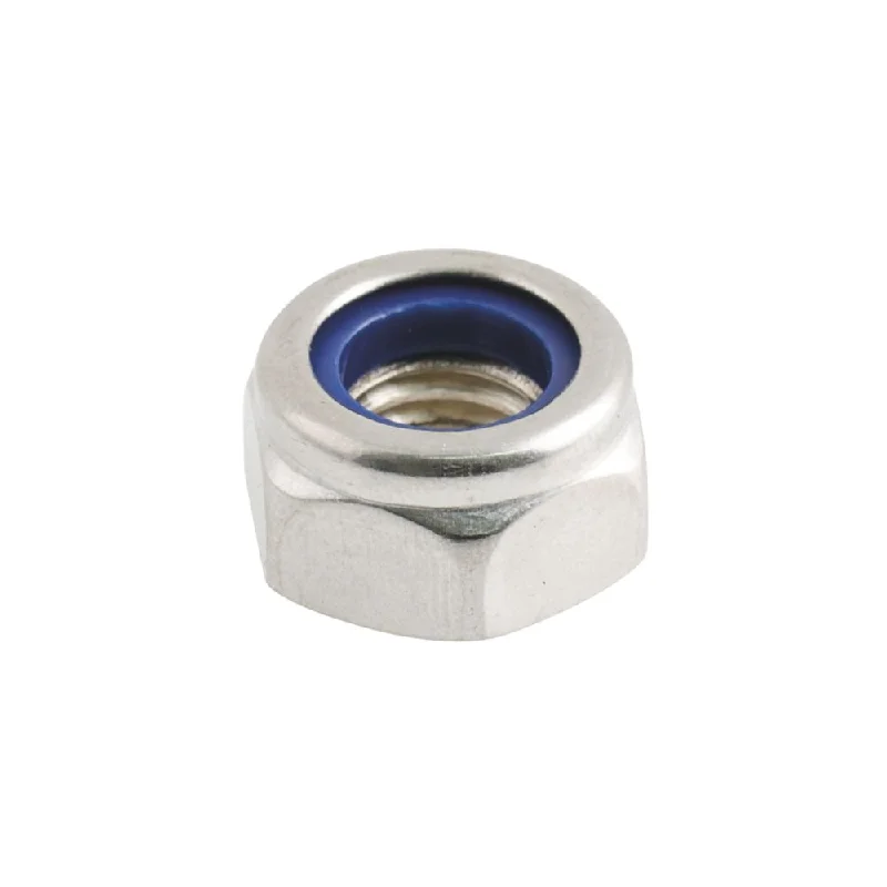 Nuts With TikTok DIYs-Easyfix A2 Stainless Steel Nylon Lock Nuts M10 100 Pack