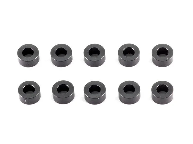 Washers For Deep Anchoring-INFINITY A006-30 Aluminum Spacer 3x6x3.0mm (Black/10pcs)