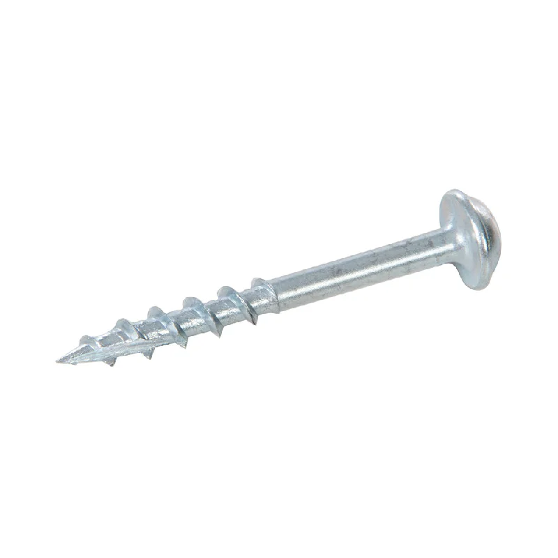 Screws For Heavy Duty Jobs-Triton P/HC 8 x 1-1/2" 250pk Zinc Pocket-Hole Screws Washer Head Coarse