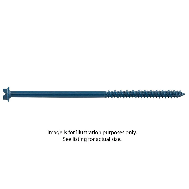 Screws With Retro Threads-DeWalt DFM12726B UltraCon+ 1/4 X 2-3/4-Blue Hex Washer, Gimlet, Box of 1000