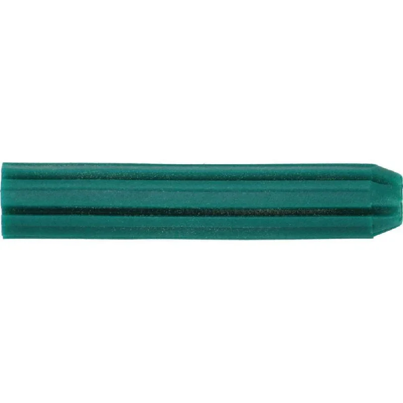 Screws For Regional Builds-Iccons PVC Wall Plug Green 7 x 38mm (25pk)