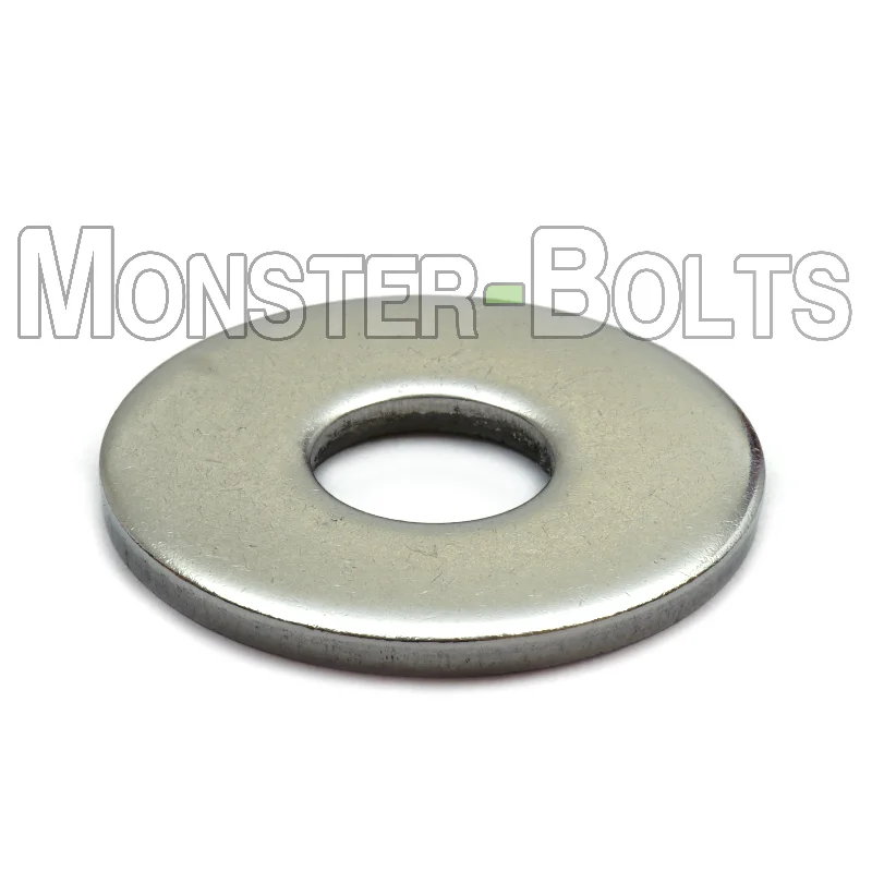 Washers For Strong Support-Metric Fender Washer - Stainless Steel DIN 9021, 18-8 / A2