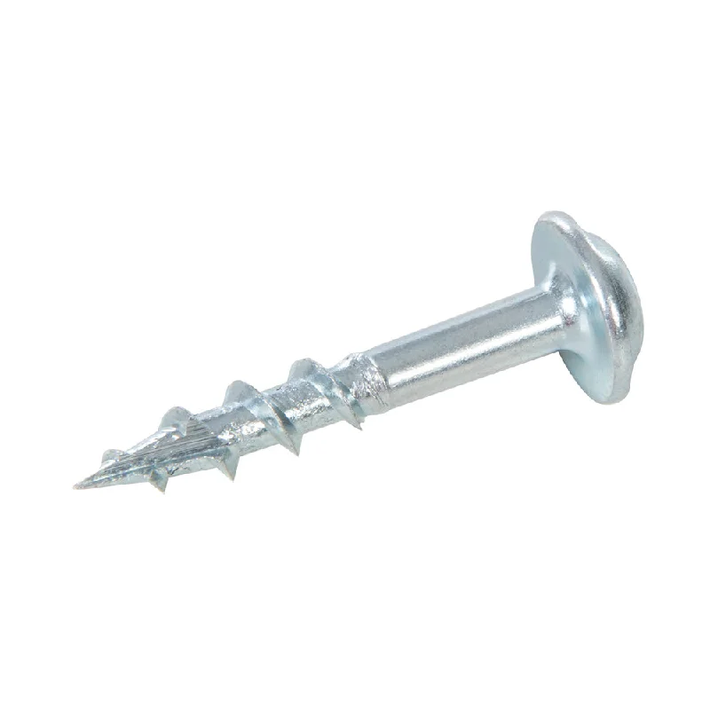 Screws For Local Hardware-Triton P/HC 8 x 1" 500pk Zinc Pocket-Hole Screws Washer Head Coarse