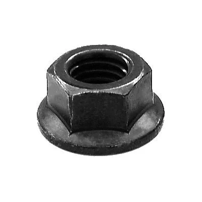 Nuts With Coastal Durability-Auveco # 20606 M12-1.75 Hex Flange Nut 25mm Outside Diameter 18mm Hex. Qty 25.