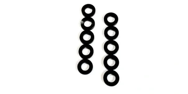 Washers For Plastic Assembly-Team Zombie High Precision Alloy Shims 3x6mm