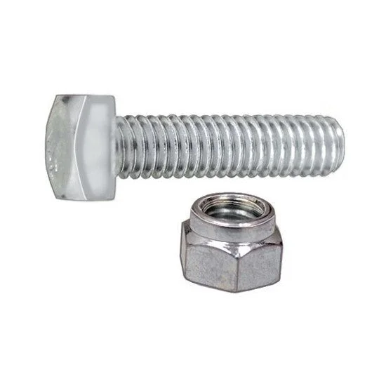 Nuts For Durable Connections-Auveco # 8003 Battery Terminal Bolt And Nut 5/16"-18 x 1-1/4". Qty 50.