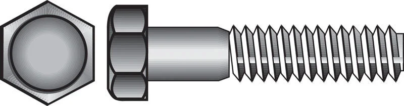 Bolts For Plastic Assembly-HILLMAN 5/16 in. D X 4-1/2 in. L Zinc Plated Steel Hex Bolt 50 pk