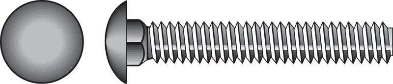 Bolts For Retro Repairs-HILLMAN 5/16 in. X 2-1/2 in. L Stainless Steel Carriage Bolt 25 pk