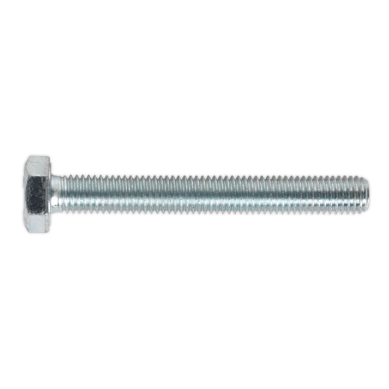 Screws With Phillips Drive-Sealey HT Setscrew M10 x 80mm 8.8 Zinc Pack of 25