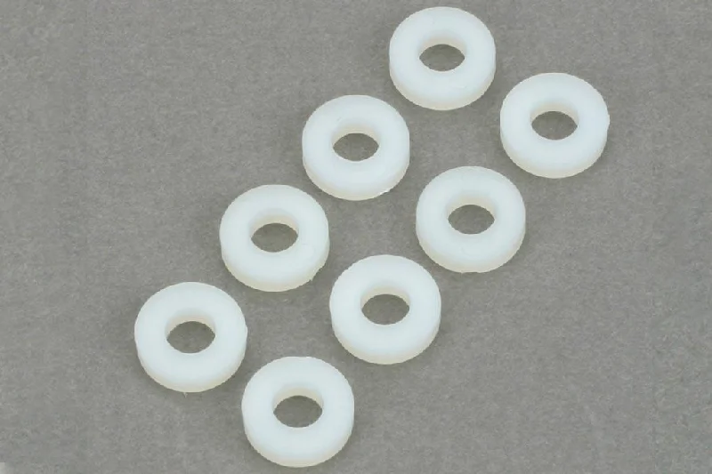 Washers With Surface Support-Du-Bro #8 Nylon Flat Washers (8 Pack)