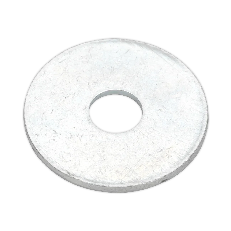 Washers For Senior Use-Sealey Repair Washer M8 x 50mm Zinc Plated Pack of 50