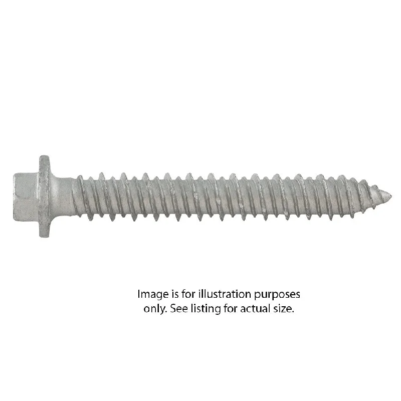 Screws For Long-Term Use-DeWalt DFM5ELG506 UltraCon 5/16 X 4-Silver Hex Washer, Gimlet, Box of 500