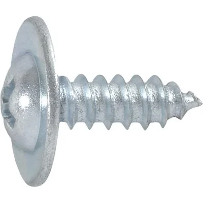 Washers With Durable Build-Auveco # 23775 Phillips Flat Top Washer Head Tapping Screw #8 X 1/2". Qty 100.