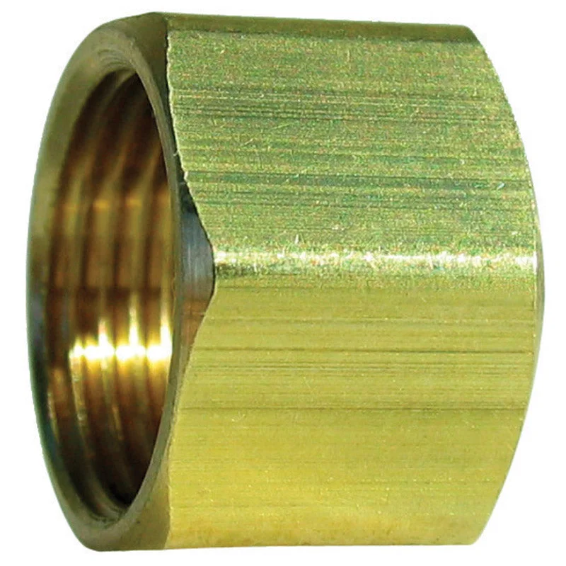 Nuts With Rugged Design-JMF 3/4 in. Compression Brass Nut (Pack of 5)