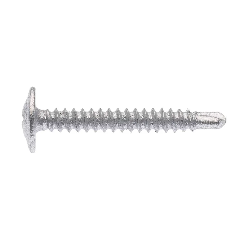 Screws In Silver-Zenith SDS Screw Button C3 8-18G x 32mm (25pk)