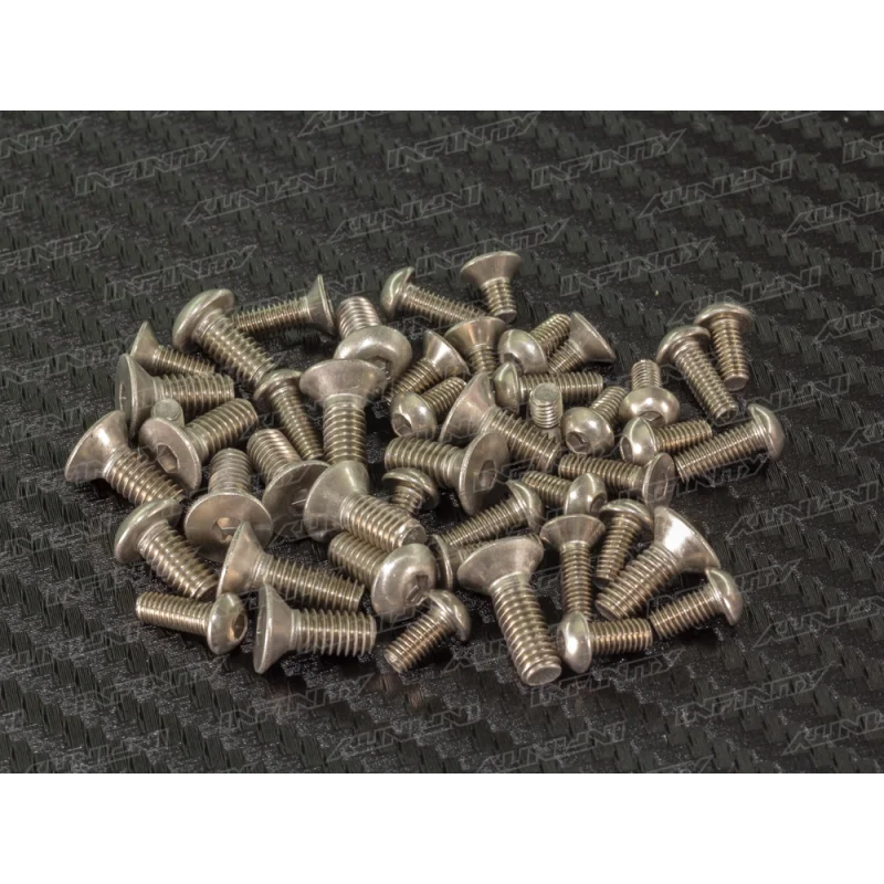 Screws On Sale-INFINITY R0265 IF18 Titanium Screw Set (Lower) (MULTI FIT ) IF15/14