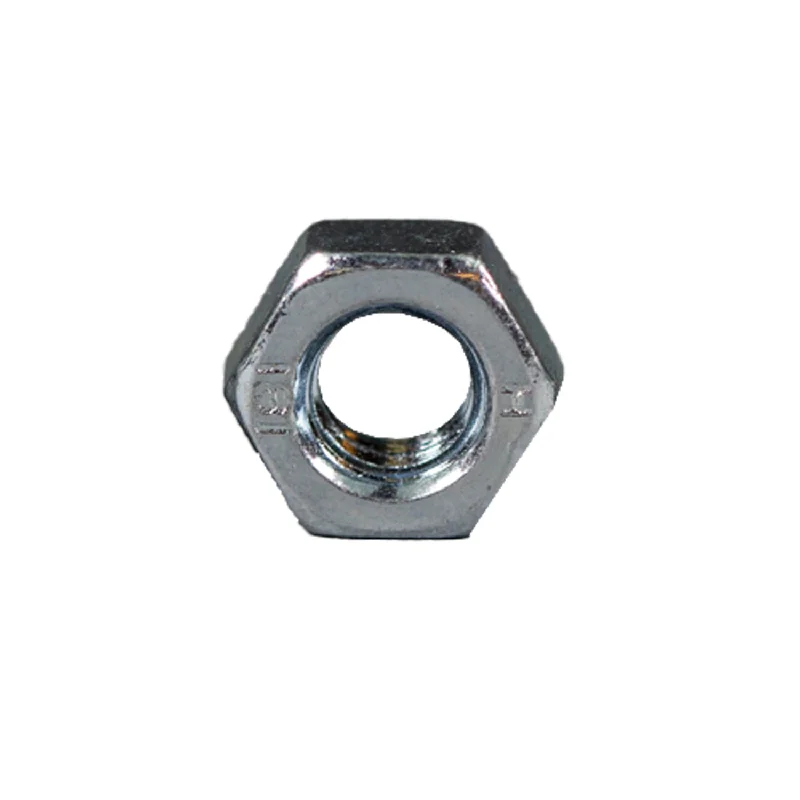 Nuts With Spring Colors-04-LN6Z M6-1.0 Nylon Insert, Zinc Locknut