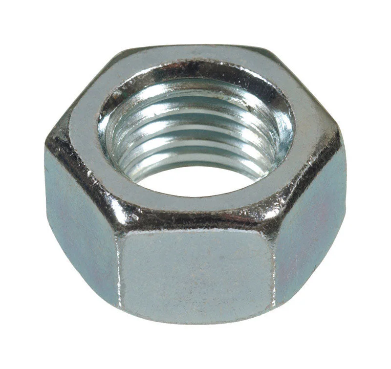 Nuts With Lightweight Feel-Hillman 9/16 in. Zinc-Plated Steel USS Hex Nut 50 pk