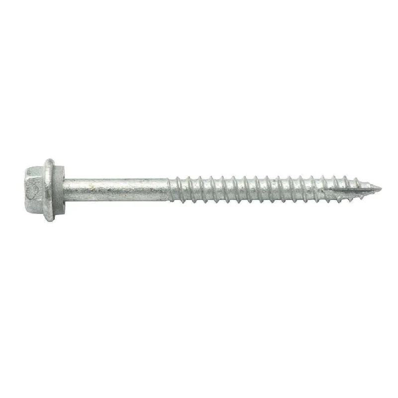 Screws For Automotive Use-Zenith Timber Screw Type 17 Hex w/ Seal 14G x 75mm