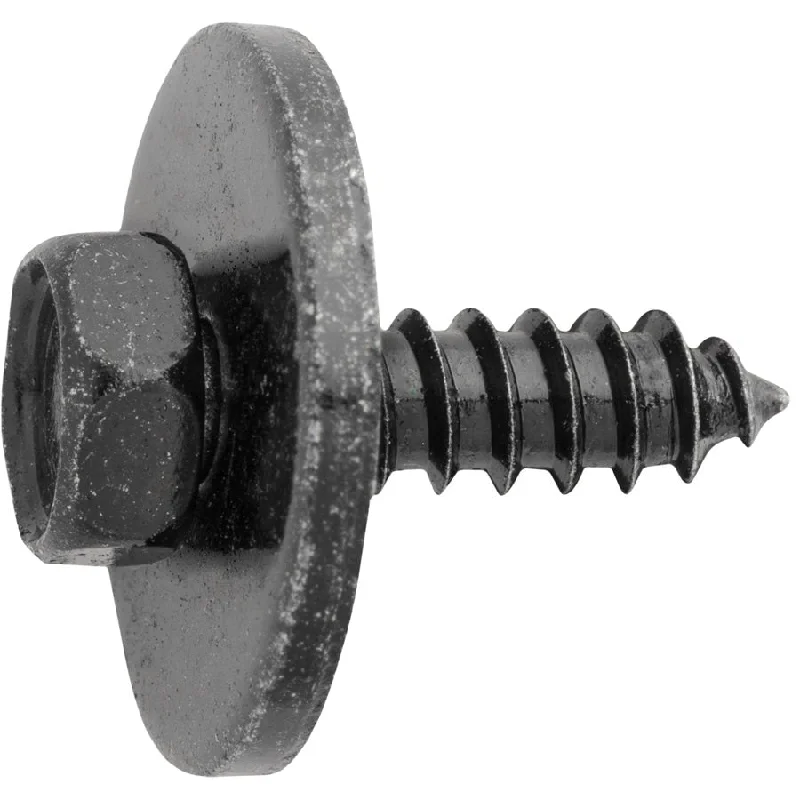 Washers For College Workshops-Auveco # 24427 4.8 X 16mm Hex Head Tapping Screw W/Loose Washer. Qty 50.