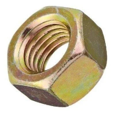 Nuts With National Codes-Zinc Plated Hex Nuts, Coarse Thread, Grade 8