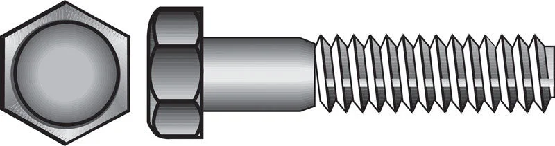 Bolts With Simple Style-HILLMAN 5/8 in. D X 5-1/2 in. L Zinc Plated Steel Hex Bolt 25 pk