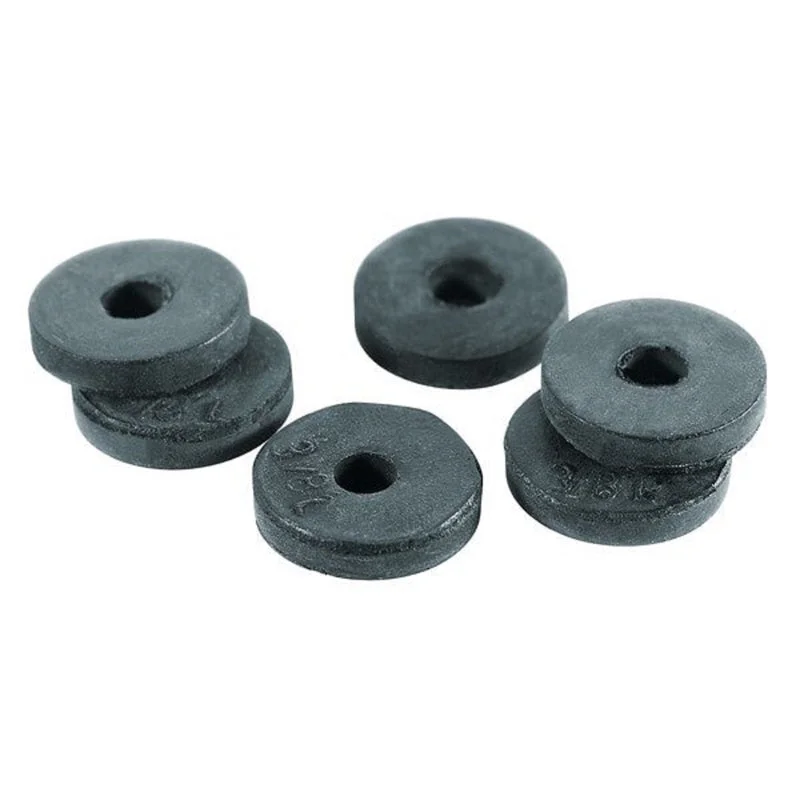 Washers With Sleek Look-PlumbCraft 3/8 in. D Neoprene Rubber Faucet Washer Flat 6 pk