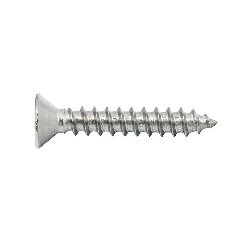 Screws For Vibration Resistance-Zenith S/S Screw CSK 8G x 25mm (10pk)